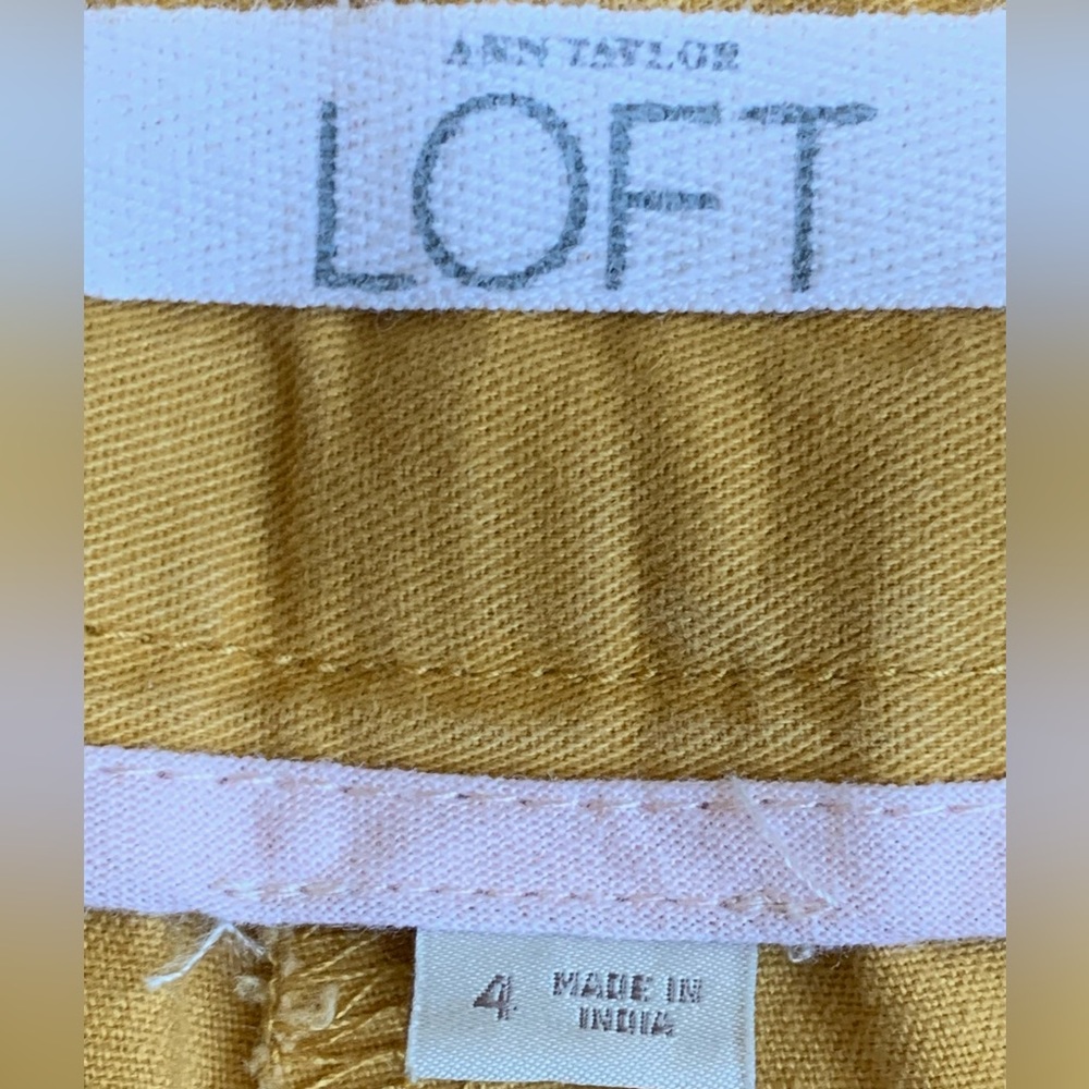 Yellow Loft Shorts - Picture 3 of 3